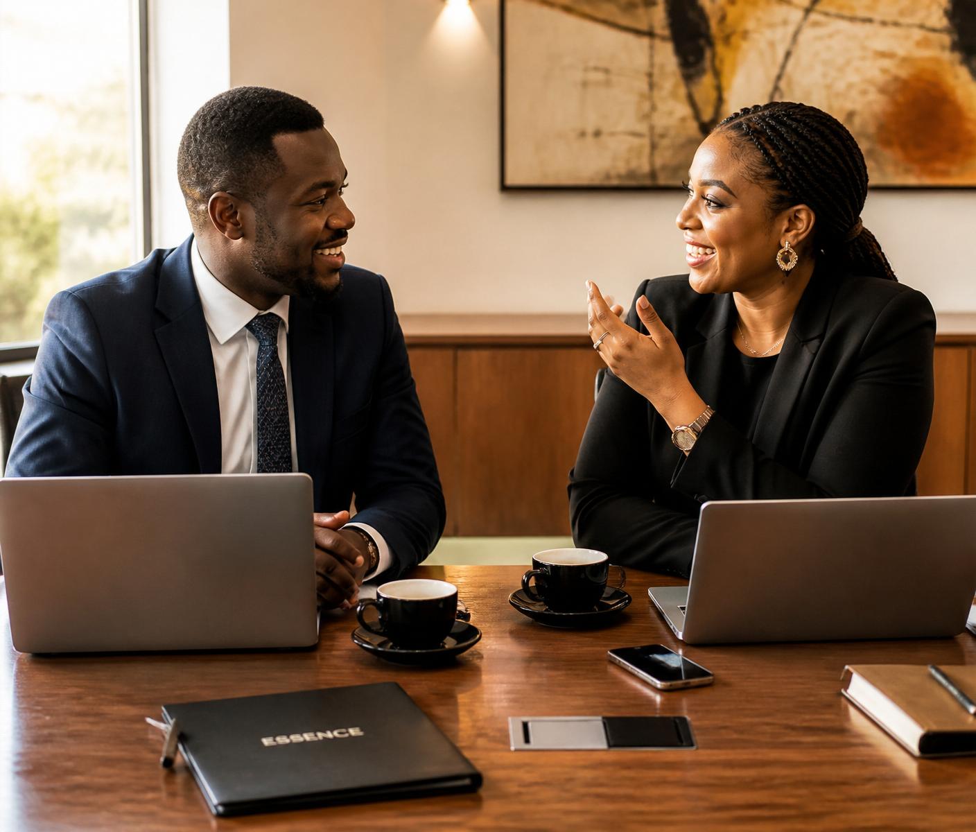 Partners in conversation